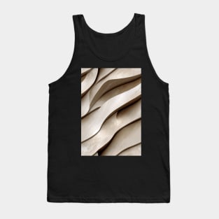 Travertine Stone Pattern Texture #5 Tank Top